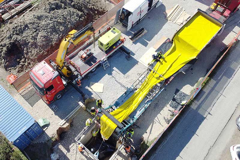 八宿管道紫外光固化修复的步骤是怎样的？