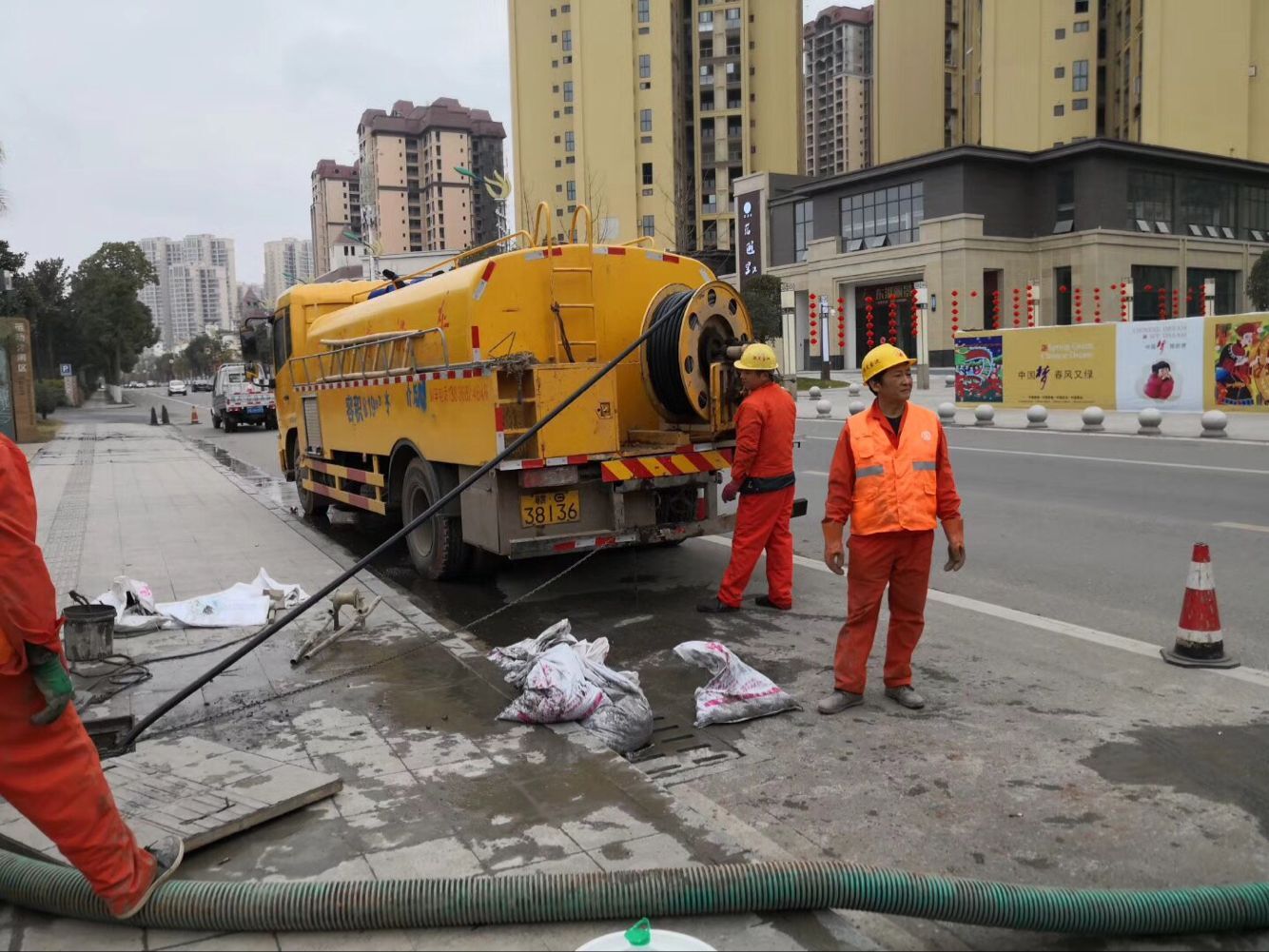 八宿排污管道清淤-管道清洗