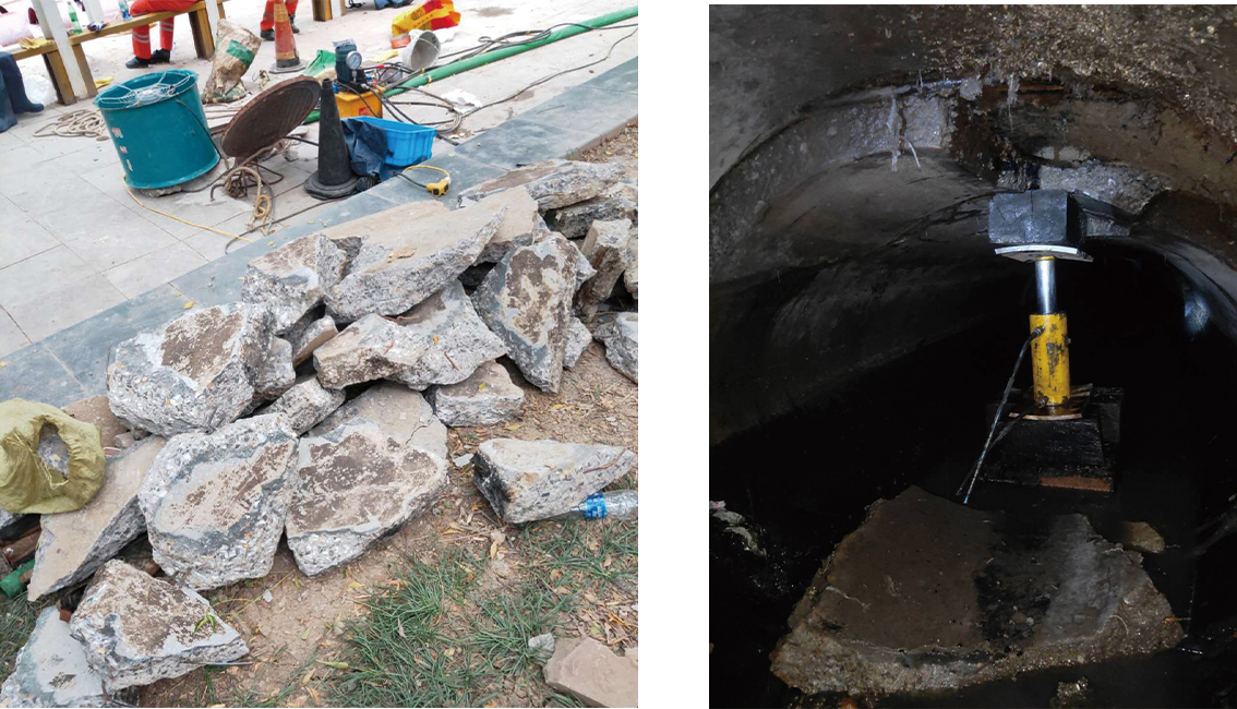 八宿管道预处理